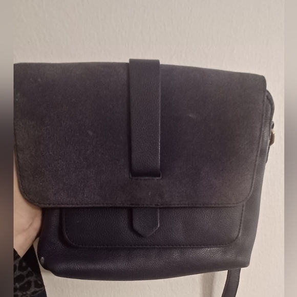 Fossil Handbags - FOSSIL Blue Leather Men's Bag